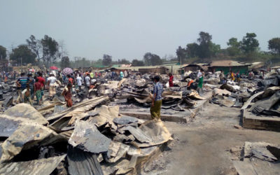 Islamic Relief responds to massive fire in FDMN camp