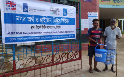 Multi-Purpose Cash Grants and Hygiene Kits among the Flood Victims of Sylhet