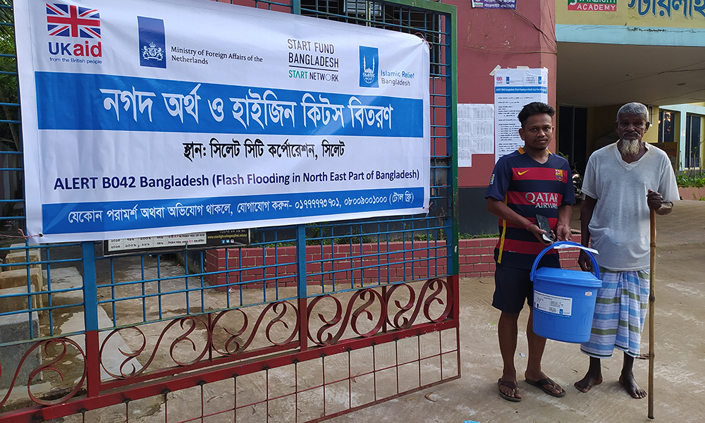 Multi-Purpose Cash Grants and Hygiene Kits among the Flood Victims of Sylhet