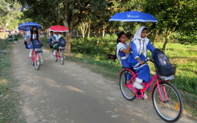 Distribution of Bicycles to the Marginalised Girls