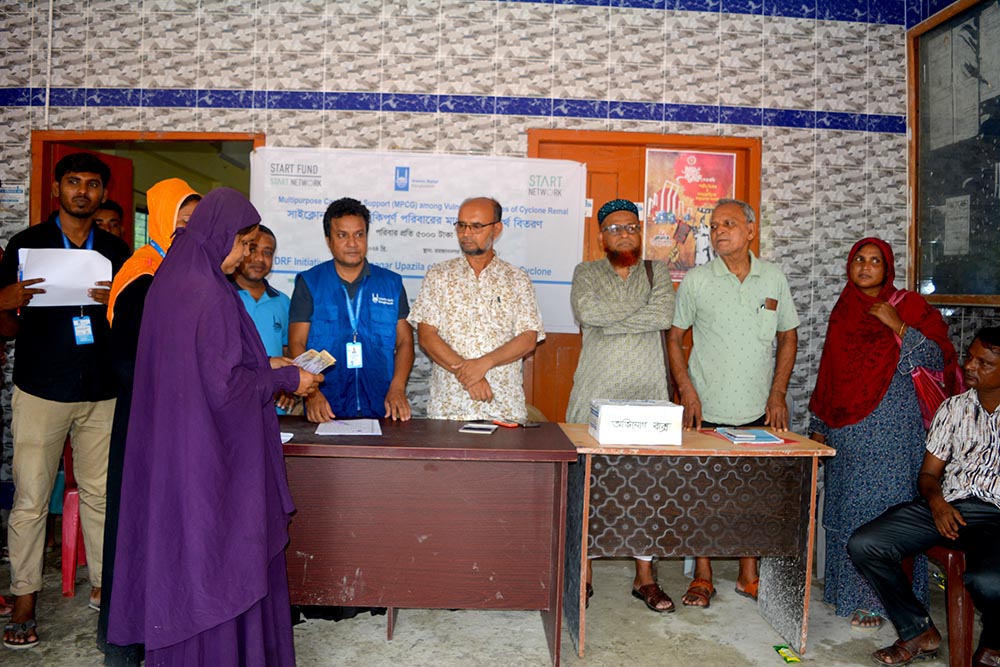 Anticipatory Response by Islamic Relief against Cyclone Remal