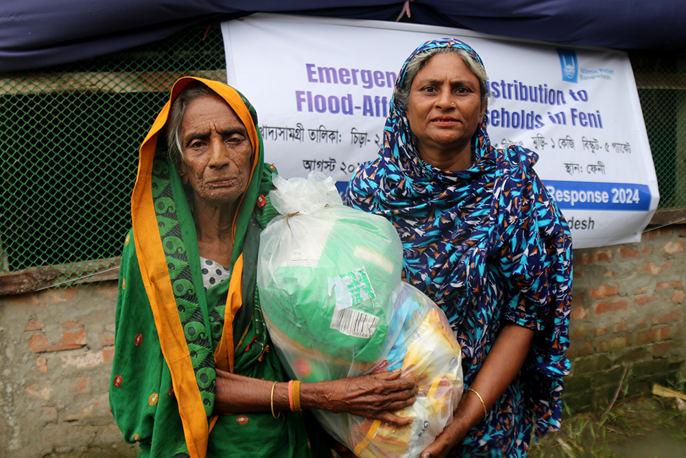 Emergency Response to Flash Floods in Feni and Cumilla