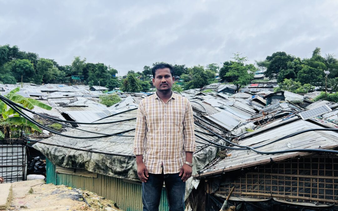 Rohingya refugees face deepening triple crisis after almost a decade of displacement